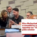 🚨URGENTE! Rico Melquiades ENSINA SENADORES a jogar no ‘Tigrinho’ e causa REVOLTA na CPI das Bets! 😱