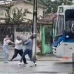 Barraco no Trânsito! 😱 Motorista de Ônibus e Condutor Trocam Socos em Igarassu! Veja o Vídeo!